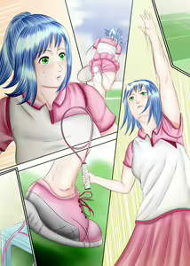 Page 35 of Nagasare Ashi Fetish Play 1 - preview thumbnail