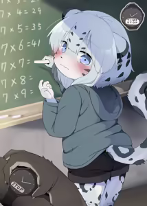 Kemono School "Jikan Teishi no Jikan" (decensored) — hentai manga cover on Fhentai