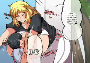 Page 15 of Sokuochi! Inmon Seal! ~Ippouteki ni Suite iru Motoyan no Onee-san ni Tsukatte miyou~ | Instant Capture! Womb Tattoo Sticker!  ~I'll Try Using it on an Onee-san I Have a Crush On~ - preview thumbnail