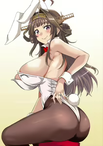 Page 4 of Bunny Kongou-chan - preview thumbnail