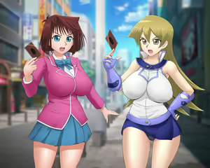 Page 224 of Yu-Gi-Oh Girls - preview thumbnail