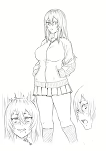 Page 243 of Zenryoku Ana Musume - Full Thrust! Hole-Maiden + Character  Rough Illust (decensored) - preview thumbnail
