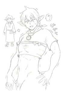 Page 260 of Zenryoku Ana Musume - Full Thrust! Hole-Maiden + Character  Rough Illust (decensored) - preview thumbnail