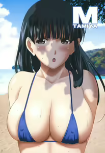Page 2 of Roshutsu Otome Chichi Comic "Oppai Koushi wa Natsu no Hamabe de Zenra to Danshi to Itazura to ~Tamiya Miyuki~" - preview thumbnail