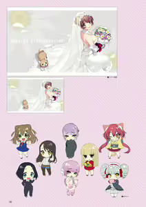 Page 123 of Akeiro Kaikitan & Nanairo Reincarnation Visual Fan Book - preview thumbnail