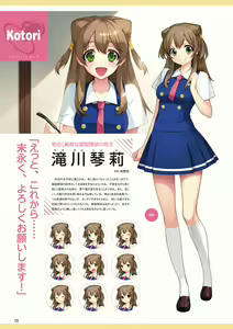 Page 125 of Akeiro Kaikitan & Nanairo Reincarnation Visual Fan Book - preview thumbnail