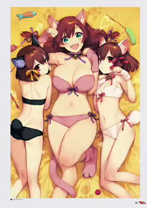 Page 26 of Akeiro Kaikitan & Nanairo Reincarnation Visual Fan Book - preview thumbnail