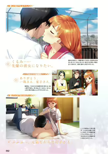 Page 53 of Doukyuusei Remake Visual Fan Book - preview thumbnail