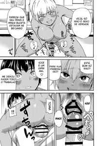 Page 16 of Tsunagi Gal ga Seisai Fudeoroshi | A Gyaru de Macacão e a Punição da Perda da Virgindade - preview thumbnail