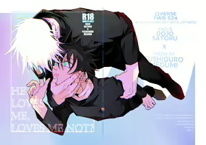 He loves me, loves me not? - hentai manga cover image