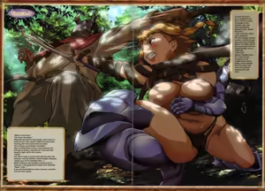 Page 13 of Queen's Blade Bitoshi Retsuden: Adventure of the Exiled Warrior - preview thumbnail