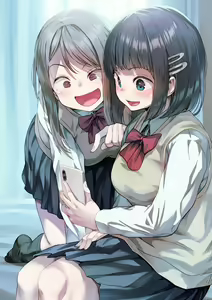 Page 6 of Gaman Dekinakute Tomodachi to Itashichau Futanari-chan - preview thumbnail