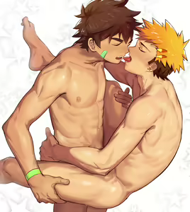 Page 10 of Keitaro and Hiro's Sex Time - preview thumbnail