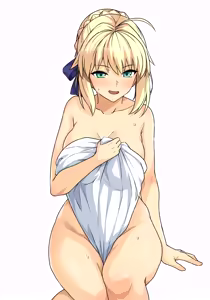 Page 14 of Saber-san Furin Onsen - preview thumbnail