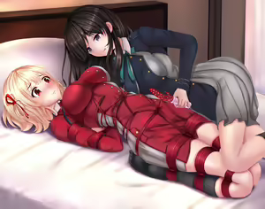 Page 2 of 蝙蝠也月-莉可丽丝双人组（On October Lycoris Recoil） - preview thumbnail