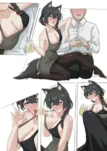 Page 10 of 为了致歉请了隔壁的德克萨斯小姐（？）喝酒#2 (decensored) - preview thumbnail