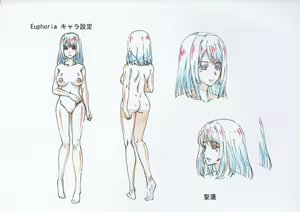 Page 17 of CLOCKUP Euphoria The Anime (OVA) Storyboards + Art - preview thumbnail