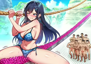 Page 110 of Mesu Game ~Tsukamareba Soku Nakadashi! 100 Hyaku Oku-En to Chijoku o Kaketa Survival~ - preview thumbnail