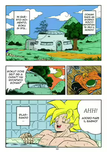 Page 3 of DRAGONBALL H Bessatsu Soushuuhen | Notte Prima del Torneo - preview thumbnail