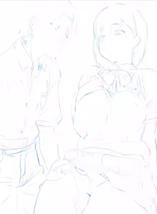 Page 25 of NEW stitching sketches | Uno Makoto - preview thumbnail