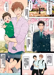 【ピュータロ】春。再会した初恋の先輩が既婚者になってた件｜【男男菊花香个人汉化】【chinese】 - hentai manga cover image