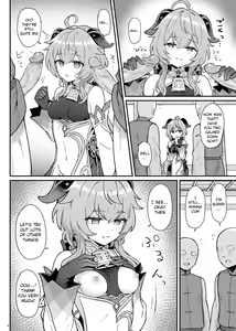 Page 9 of Ganyu-chan ga Shigoto to Seiyoku Shori o Otetsudai suru Hon. | A book where Ganyu-chan helps out with work and letting one out (decensored) - preview thumbnail