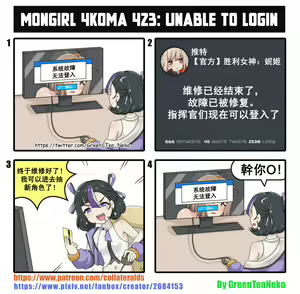 Page 120 of MonGirl 4koma - preview thumbnail