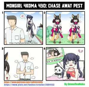 Page 127 of MonGirl 4koma - preview thumbnail