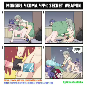 Page 142 of MonGirl 4koma - preview thumbnail