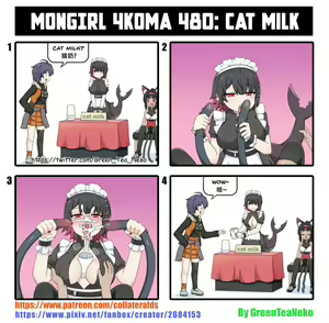 Page 178 of MonGirl 4koma - preview thumbnail