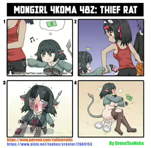 Page 180 of MonGirl 4koma - preview thumbnail