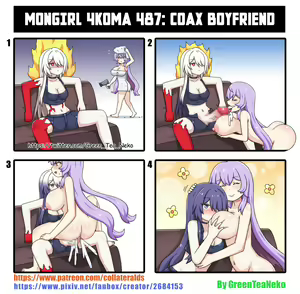 Page 185 of MonGirl 4koma - preview thumbnail