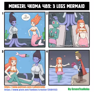 Page 187 of MonGirl 4koma - preview thumbnail