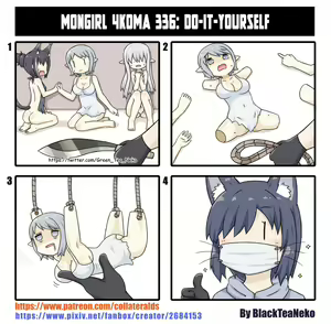 Page 35 of MonGirl 4koma - preview thumbnail