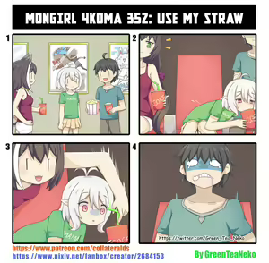 Page 51 of MonGirl 4koma - preview thumbnail