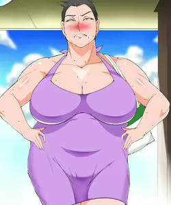 Page 34 of Mushiatsui Hi ni Kaa-chan Yobidashite Ecchi Shita - preview thumbnail