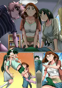 Page 70 of Boku no Harem Academia Ch. 8: Kanojo-tachi no Kesshin - preview thumbnail