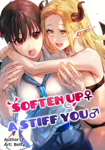 Soften up♀ a stiff you♂ (decensored) — hentai manga cover on Fhentai