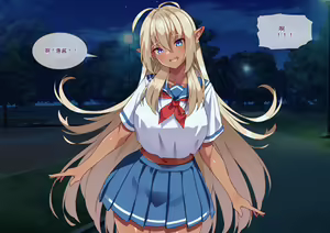 Page 30 of Tsugou no Yosugiru Futanari Dark Elf JK ga Gyaku Isekai Teni shitekita Ken - preview thumbnail