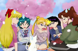 Page 41 of sailor moon - preview thumbnail