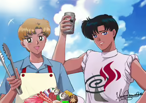 Page 9 of sailor moon - preview thumbnail