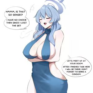 Ako night dress NTR — hentai manga cover on Fhentai