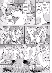Page 18 of Ganyu-chan ga Shigoto to Seiyoku Shori o Otetsudai suru Hon. | Un Libro donde Ganyu-chan ayuda a los trabajadores con su deseo sexual (decensored) - preview thumbnail