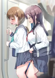 Page 21 of Denshanai de Kouhai ni Sounyuu Shichatteru Futanari-chan - preview thumbnail