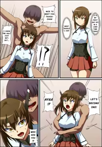 Taihou & Kaga merge possession — hentai manga cover on Fhentai
