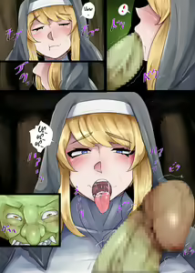 Page 14 of Bakunyuu Sister x Kyokon Goblin /  Hermana pechos grandes X gran polla duende - preview thumbnail