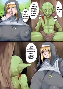 Page 3 of Bakunyuu Sister x Kyokon Goblin | Big breasts sister X big dick goblin. - preview thumbnail