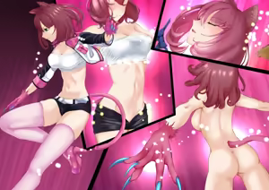 Page 10 of Nekomimi Henshin Heroine Shisshin Haiboku Ryoujoku 2 - preview thumbnail