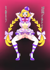Page 9 of ガニ股でキュアキュアワンダフル編 - preview thumbnail