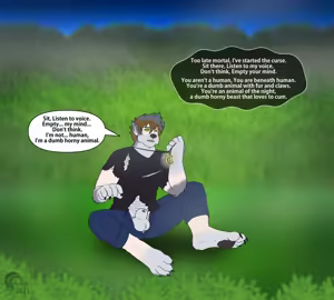 Page 2 of Dumb Animal Curse - preview thumbnail